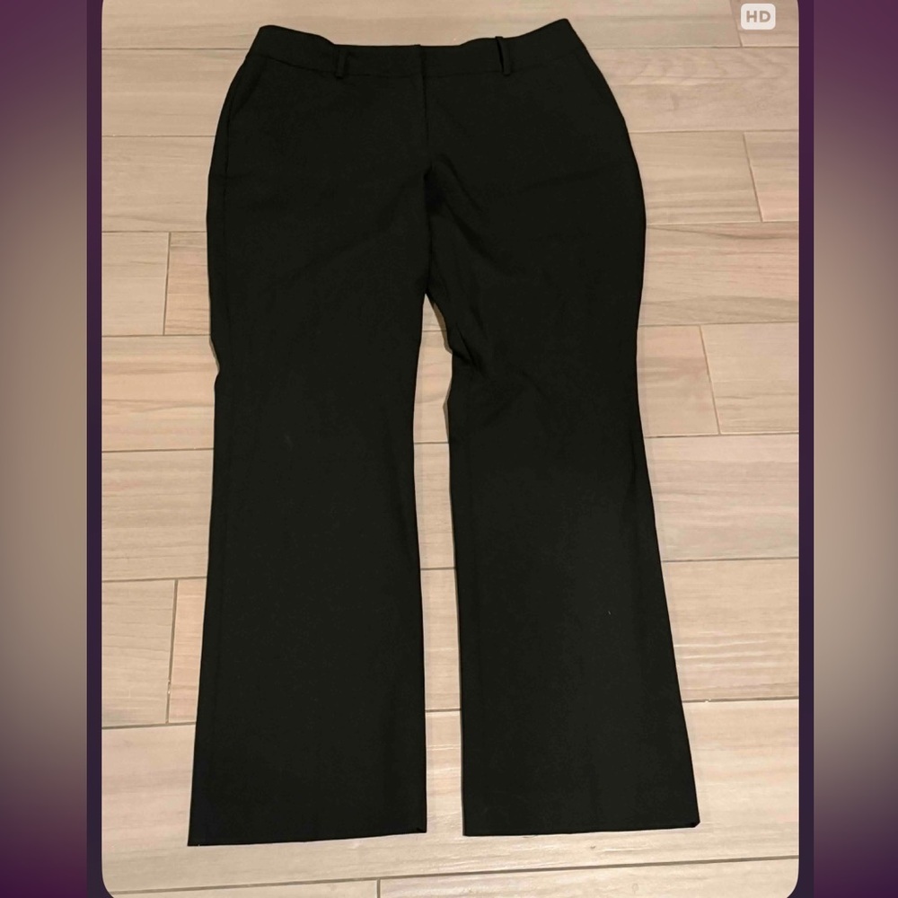 Ann Taylor Factory Black Trousers size 10